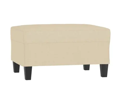 4-Osaline Diivanikomplekt Patjadega, Kreemjas, Kangas