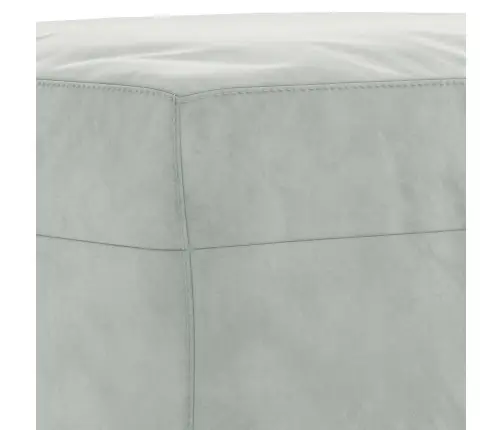 Trīsdaļīgs Dīvānu Komplekts Ar Spilveniem, Gaiši Pelēks Samts Vidaxl