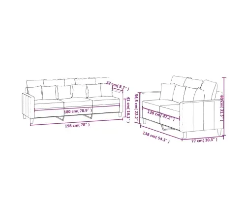 Divdaļīgs Dīvānu Komplekts Ar Spilveniem, Tumši Zaļš Samts Vidaxl