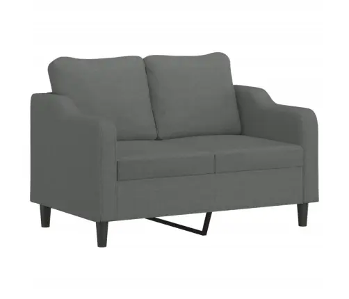 2-Osaline Diivanikomplekt Patjadega, Tumehall, Kangas