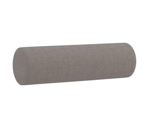 Sofos Komplektas Su Pagalvėmis, 2 Dalių, Taupe, Audinys