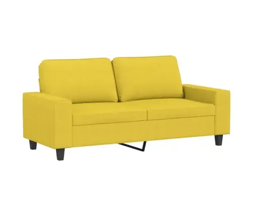 3-Osaline Diivanikomplekt, Helekollane, Kangas