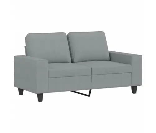 Sofos Komplektas, 3 Dalių, Šviesiai Pilkos Spalvos, Audinys