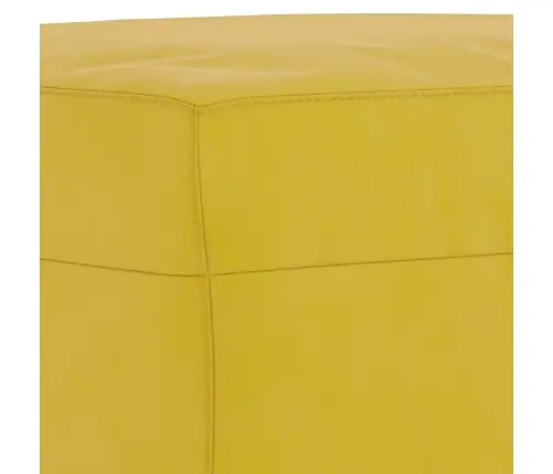 Trīsdaļīgs Dīvānu Komplekts, Dzeltens Samts Vidaxl