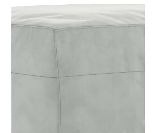 Trīsdaļīgs Dīvānu Komplekts Ar Spilveniem, Gaiši Pelēks Samts Vidaxl