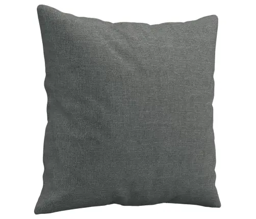 Divdaļīgs Dīvānu Komplekts Ar Spilveniem, Tumši Pelēks Audums Vidaxl