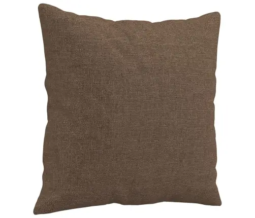 Divdaļīgs Dīvānu Komplekts Ar Spilveniem, Brūns Audums Vidaxl