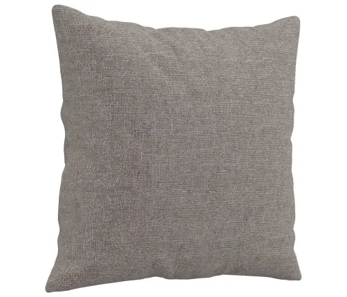 Divdaļīgs Dīvānu Komplekts Ar Spilveniem, Pelēkbrūns Audums Vidaxl