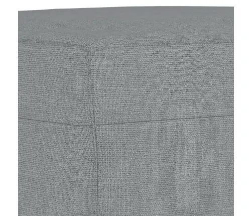 Sofos Komplektas Su Pagalvėmis, 3 Dalių, Pilkas, Audinys