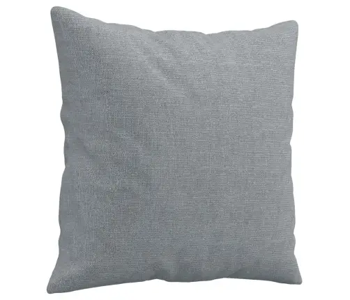 Divdaļīgs Dīvānu Komplekts Ar Spilveniem, Gaiši Pelēks Audums Vidaxl