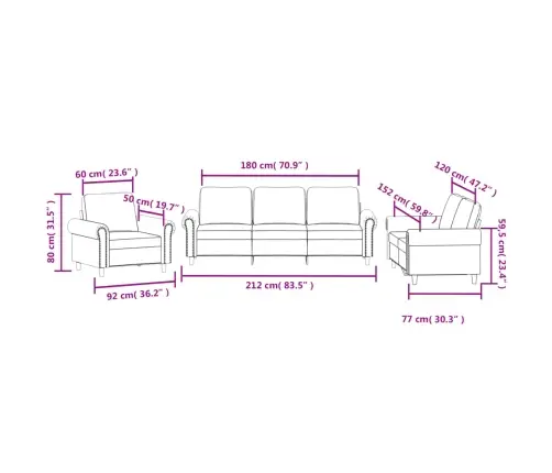 Trīsdaļīgs Dīvānu Komplekts Ar Spilveniem, Gaiši Pelēks Samts Vidaxl