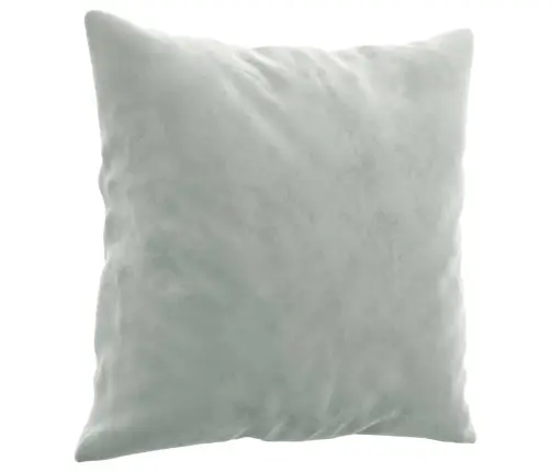 Četrdaļīgs Dīvānu Komplekts Ar Spilveniem, Gaiši Pelēks Samts Vidaxl