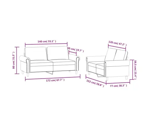 Divdaļīgs Dīvānu Komplekts Ar Spilveniem, Brūns Samts Vidaxl