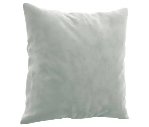 Divdaļīgs Dīvānu Komplekts Ar Spilveniem, Gaiši Pelēks Samts Vidaxl