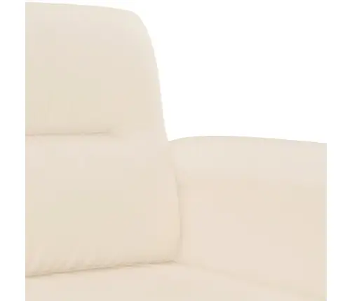 Divdaļīgs Dīvānu Komplekts Ar Matračiem, Bēšs Audums Vidaxl