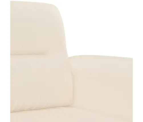 Trīsdaļīgs Dīvānu Komplekts Ar Spilveniem, Bēša Audums Vidaxl