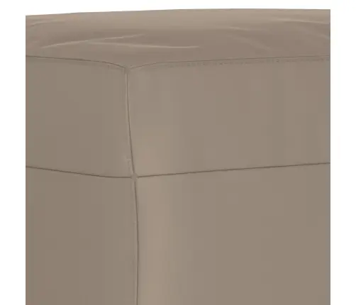 Trīsdaļīgs Dīvānu Komplekts Ar Matračiem, Pelēkbrūns Audums Vidaxl