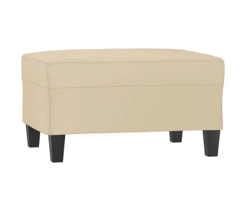 Sofos Komplektas Su Pagalvėmis, 3 Dalių, Kreminis, Audinys