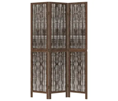 3 Paneeliga Ruumijagaja, Tumepruun, Paulownia Puit