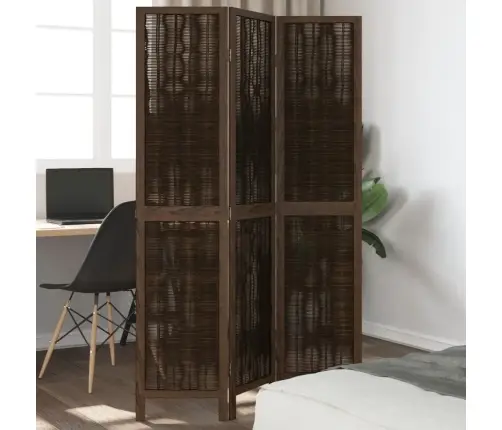 3 Paneeliga Ruumijagaja, Tumepruun, Paulownia Puit