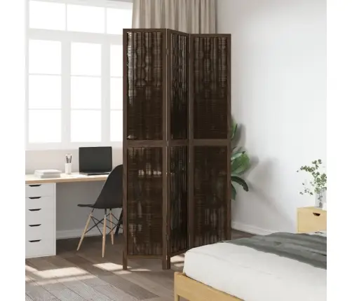 3 Paneeliga Ruumijagaja, Tumepruun, Paulownia Puit