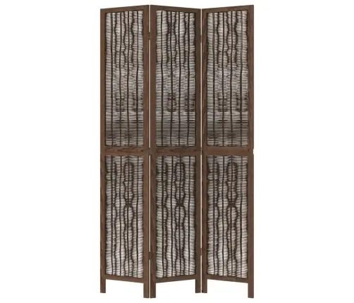 3 Paneeliga Ruumijagaja, Tumepruun, Paulownia Puit