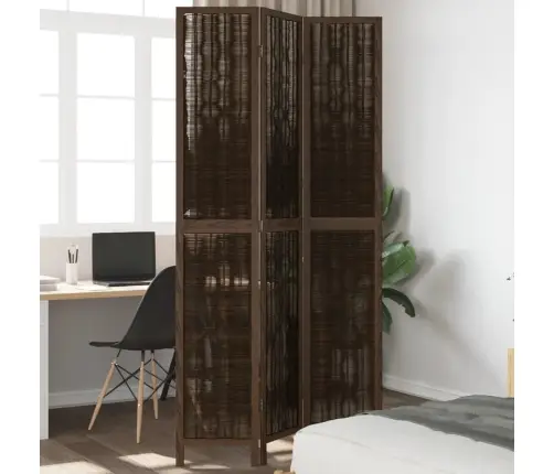 3 Paneeliga Ruumijagaja, Tumepruun, Paulownia Puit