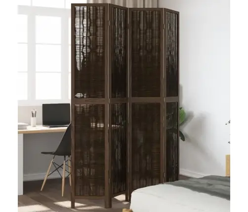 4 Paneeliga Ruumijagaja, Tumepruun, Paulownia Puit