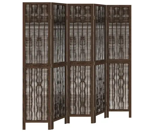 5 Paneeliga Ruumijagaja, Tumepruun, Paulownia Puit