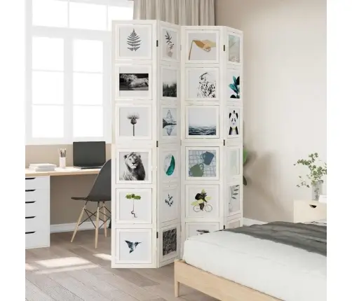 Kambario Pertvara, 4 Segmentai, Balta, Paulovnijos Masyvas