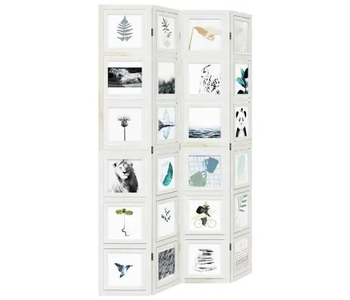 Kambario Pertvara, 4 Segmentai, Balta, Paulovnijos Masyvas