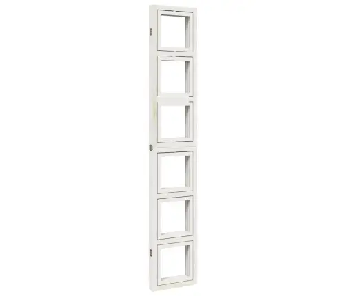 Kambario Pertvara, 4 Segmentai, Balta, Paulovnijos Masyvas