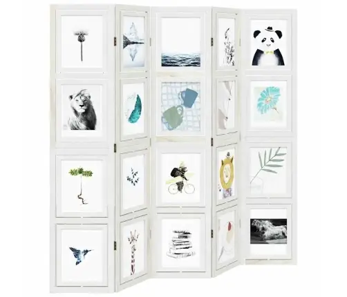 Kambario Pertvara, 5 Segmentai, Balta, Paulovnijos Masyvas