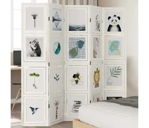 Kambario Pertvara, 5 Segmentai, Balta, Paulovnijos Masyvas