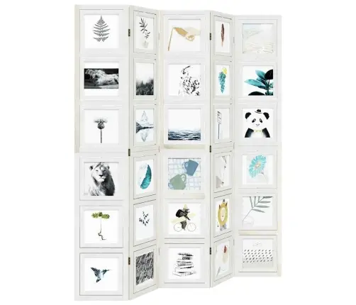 Kambario Pertvara, 5 Segmentai, Balta, Paulovnijos Masyvas