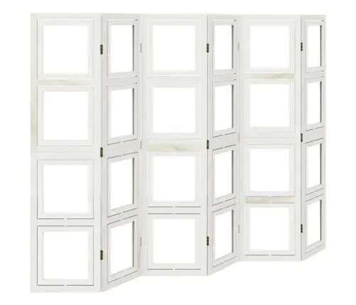 Kambario Pertvara, 6 Segmentai, Balta, Paulovnijos Mediena