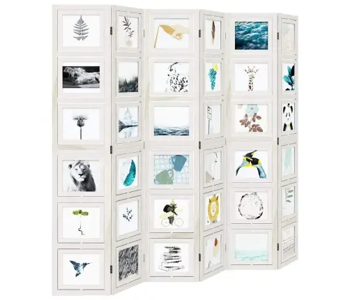 Kambario Pertvara, 6 Segmentai, Balta, Paulovnijos Mediena