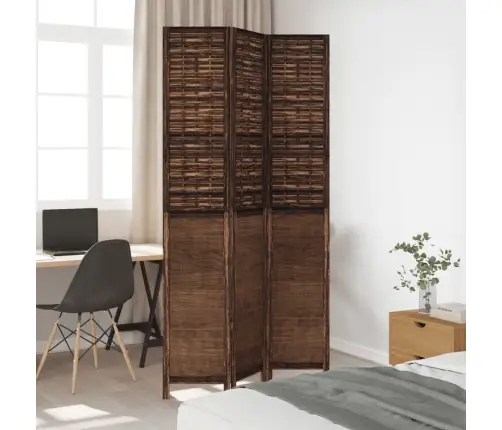 3 Paneeliga Ruumijagaja, Tumepruun, Paulownia Puit