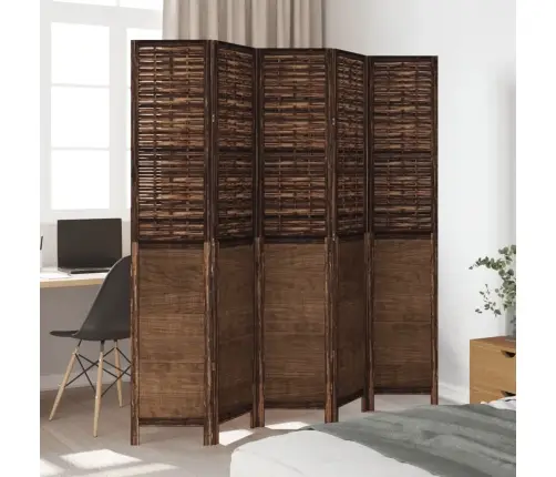 5 Paneeliga Ruumijagaja, Tumepruun, Paulownia Puit