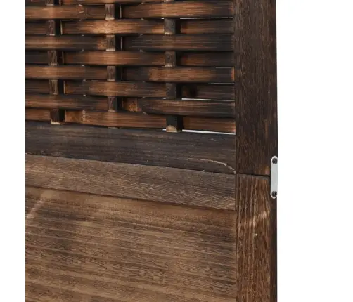 5 Paneeliga Ruumijagaja, Tumepruun, Paulownia Puit