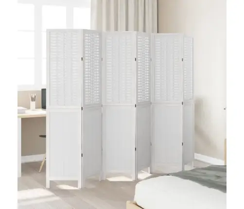 6 Paneeliga Ruumijagaja, Valge, Paulownia Puit