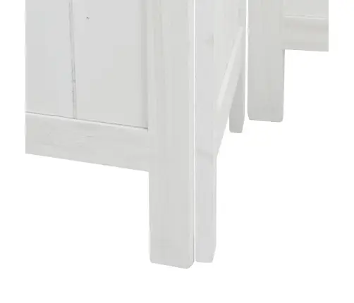 6 Paneeliga Ruumijagaja, Valge, Paulownia Puit