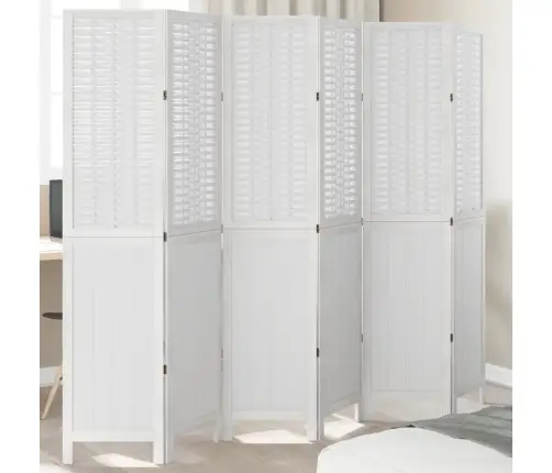 6 Paneeliga Ruumijagaja, Valge, Paulownia Puit