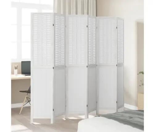 6 Paneeliga Ruumijagaja, Valge, Paulownia Puit