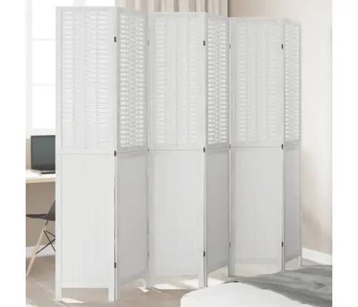 6 Paneeliga Ruumijagaja, Valge, Paulownia Puit