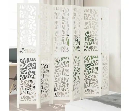 Kambario Pertvara, 6 Segmentai, Balta, Paulovnijos Mediena