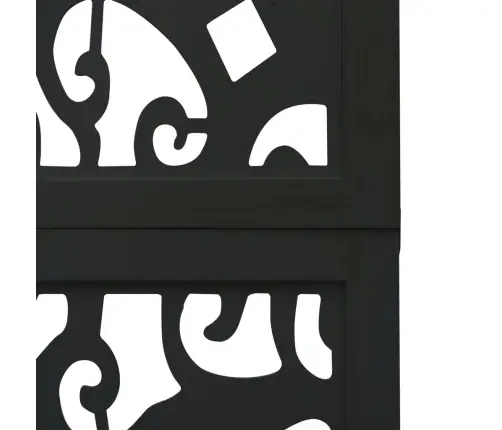 Kambario Pertvara, 3 Segmentai, Juoda, Paulovnijos Masyvas