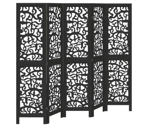 Kambario Pertvara, 5 Segmentai, Juoda, Paulovnijos Masyvas