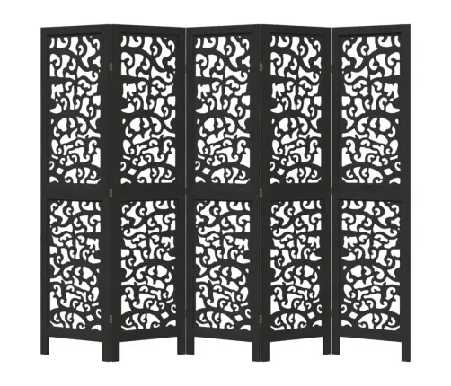 Kambario Pertvara, 5 Segmentai, Juoda, Paulovnijos Masyvas