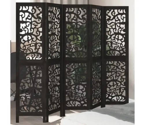 Kambario Pertvara, 5 Segmentai, Juoda, Paulovnijos Masyvas